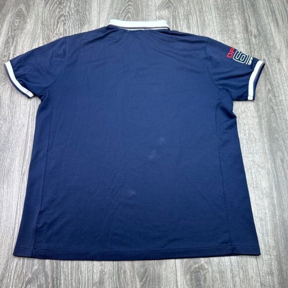 Ralph Lauren Polo Open 65 Shirt USA Offshore Sailing Team Mens Large Blue Preppy - Picture 12 of 16